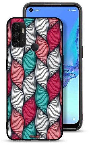 Oppo A33 (2020) Protective Case Cover Feather Pattern