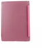 Hot Pink Synthetic Leather Magnetic Thin Case Transparent Smart Hard Back Cover for iPad Pro 12.9