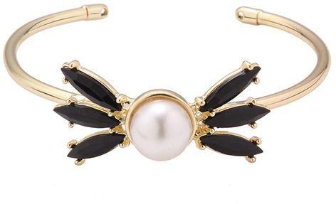 Imitation Pearl Open Design for Women Bracelet by JollyChic, 152960AB0MV