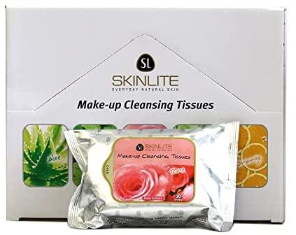 Skinlite Rose Make-Up Cleansing Tissues