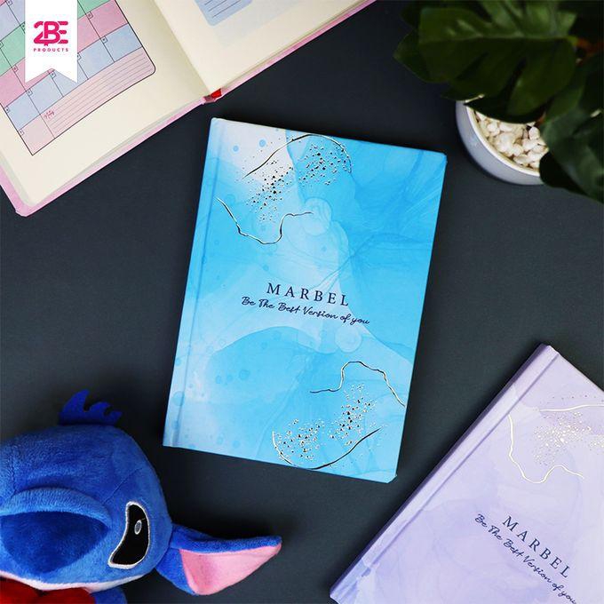 Marble A5 Printed Notebook (Blue Sky)