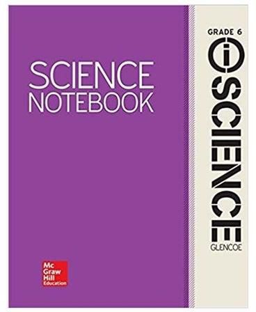 Glencoe Integrated Iscience, Course 1, Grade 6, Iscience Notebook, Student Edition paperback english - 2011