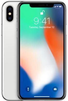 Apple iPhone X without FaceTime - 64GB, 4G LTE, Silver