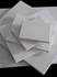 مجموعة ألواح قماشية قطنية فارغة مفرودة مسبقاً مقاس 20 × 30 سم بوزن 280 جم/م من 5 قطع أبيض