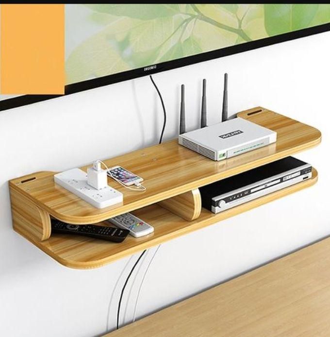 Floating Wall TV Cabinet Stand- DVD Decoder Shelf