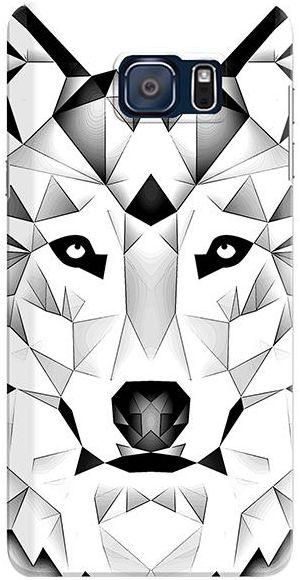 Stylizedd Samsung Galaxy Note 5 Premium Slim Snap case cover Matte Finish - Poly Wolf
