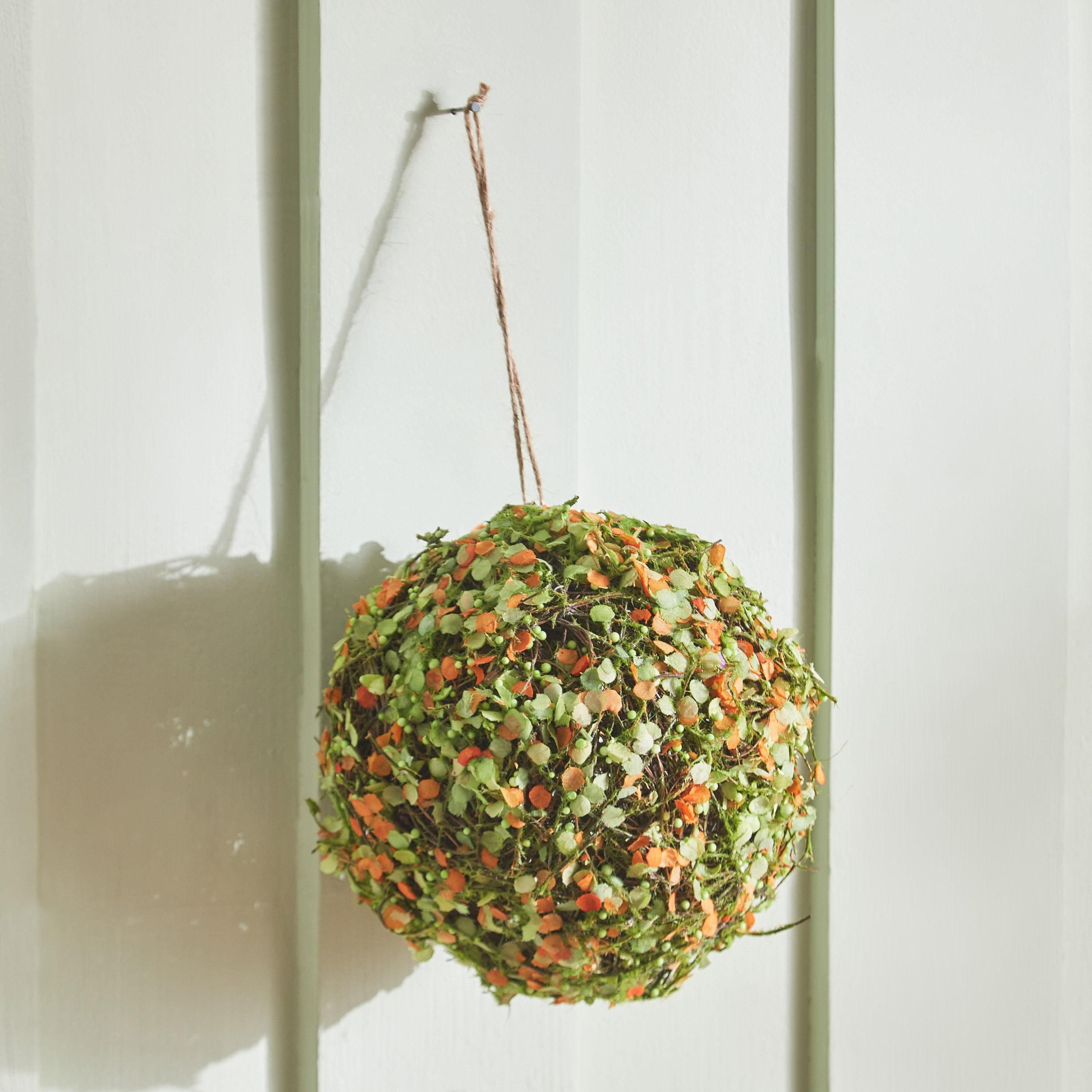 كرة زينة روطان من ترينت - 15x15x15 سم