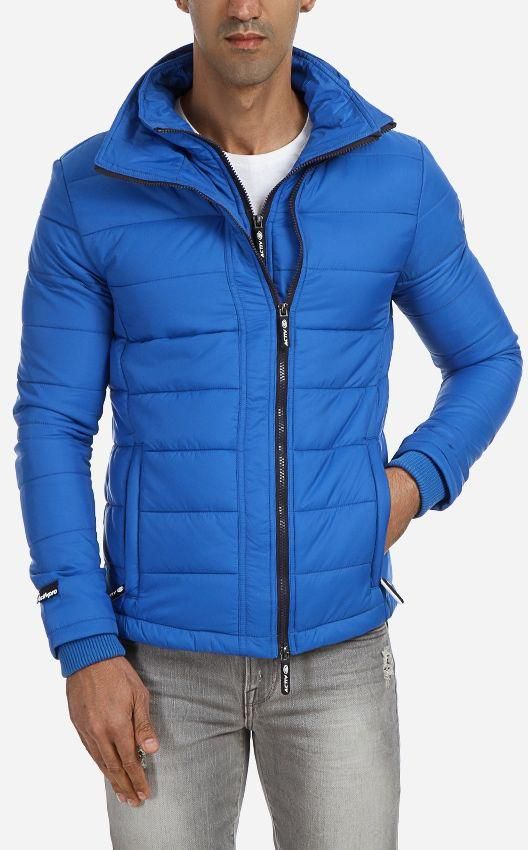 Activ Plain Stitched Jacket - Bright Blue