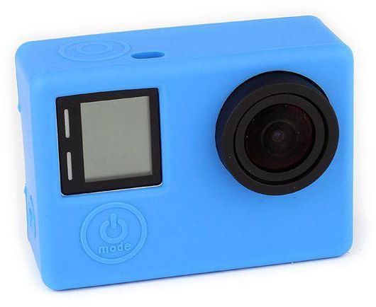 Protective Silicone Shell Case for GoPro Hero4 –Blue