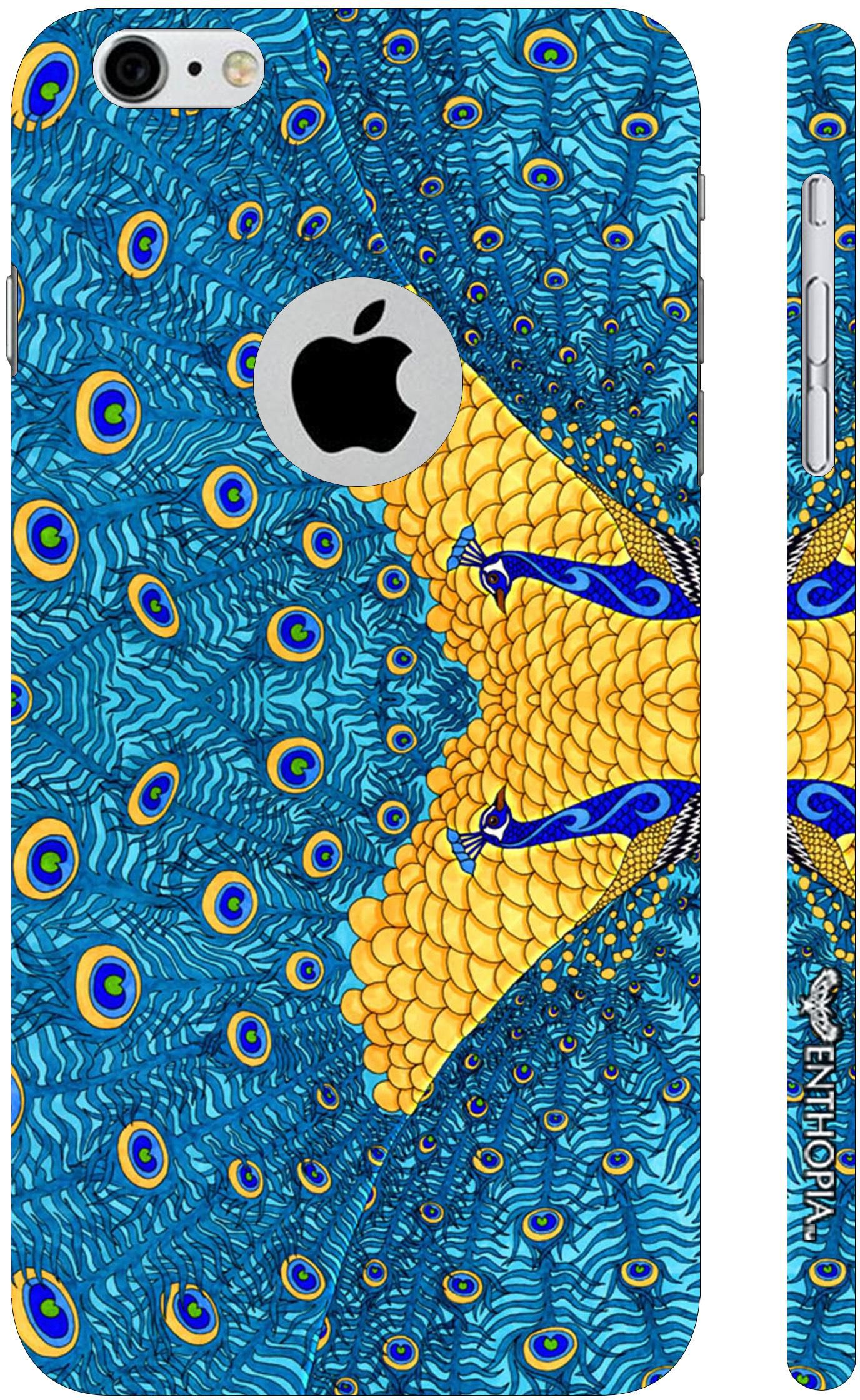 Enthopia Designer Hardshell Case The Peacock's Reflection Back Cover for Apple Iphone 6