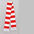 Fashion Red And White Knitted Scarf