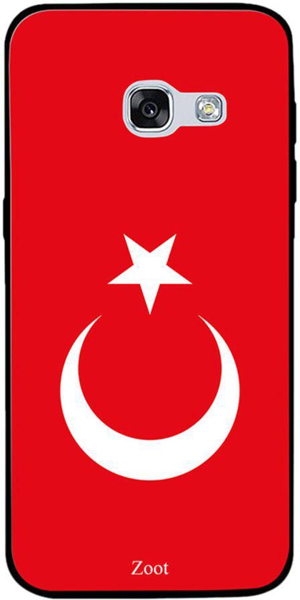 Thermoplastic Polyurethane Protective Case Cover For Samsung Galaxy A3 2017 Turkey Flag