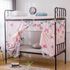 Deals for Less - Bed Curtain, Pink Butterfly Design.
