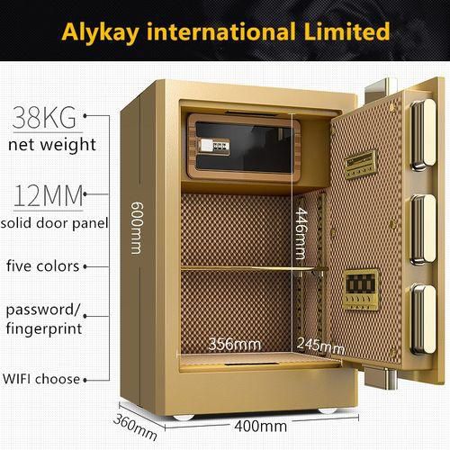 Alykay Security Safe Box EU-60FDG with weight 38KG, dimension 41*36*60cm