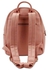 Faux Leather Fashion Backpack Pink