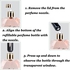 8ml Mini Refillable Portable Perfume Bottle -Black