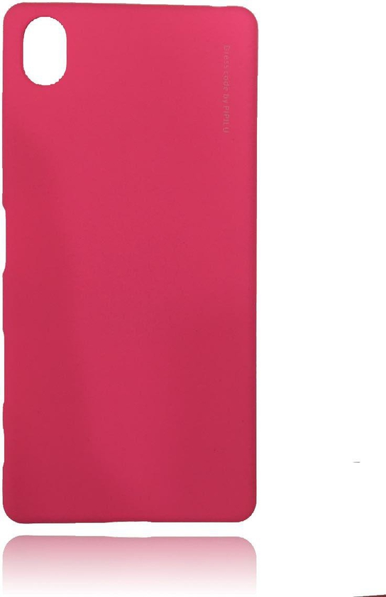 Metallic Case Back Cover for Sony Xperia X - Pink