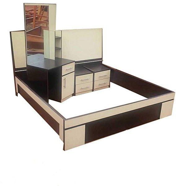 6 By 6 Bed Frame And Dressing Mirror(lagos Delivery Only