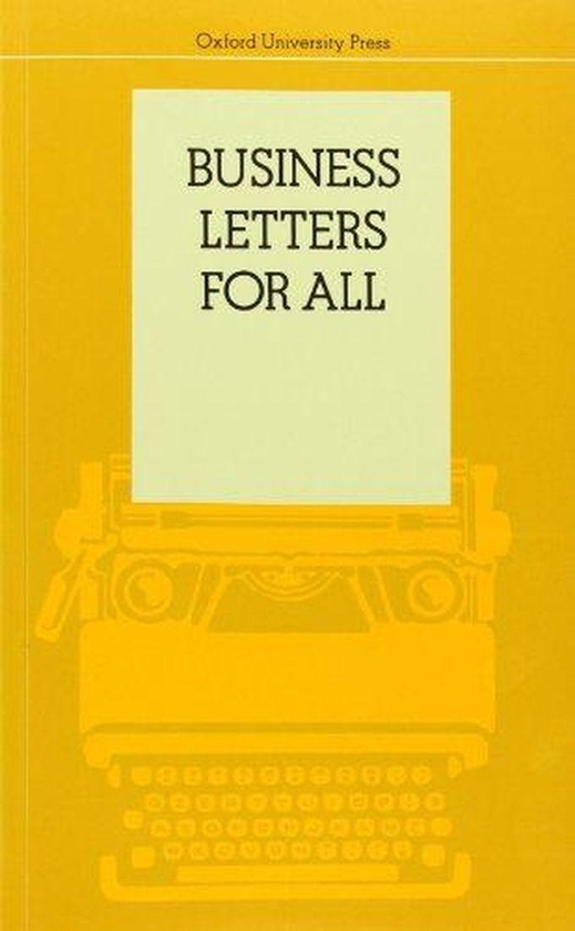 Oxford University Press Business Letters for All