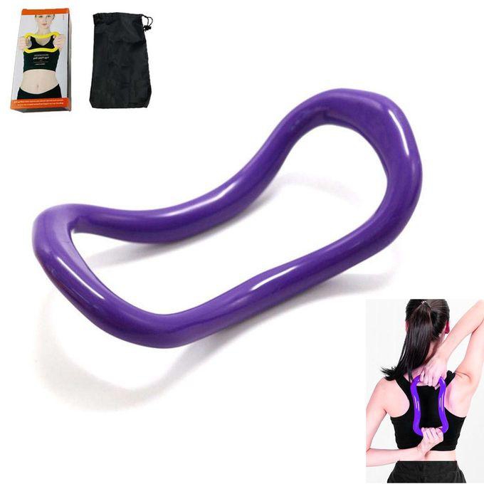 Yoga Pilates Ring With Carrying Bag - Purple