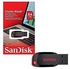 Sandisk 64GB Flash Disk/ Flash Drive 64gb -black and red.