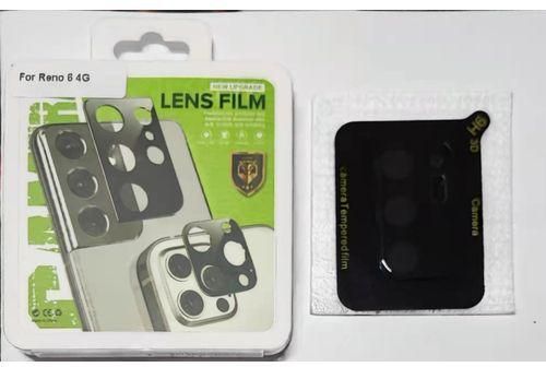 Oppo Reno 6 4G(Oppo Reno 6 4G) Glass Camera Protector Protector - Black
