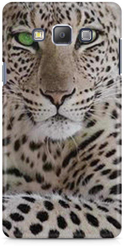 Leopard Cat White Tiger Mountain Phone Case Cover for Samsung Galaxy A7