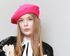 Ladies Beautiful Pink Colour Beret - "Good For Group Performance"