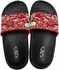 Al Nasser 950227 Slipper for Boys - Black/White/Red - Size 33