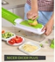 Fruit And Vegetable Slicer Nicer Dicer Plus Green