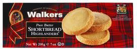 Walkers Pure Butter Shortbread Highlanders 200 g