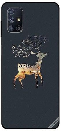 Deer Protective Case Cover For Samsung Galaxy M51 Multicolour