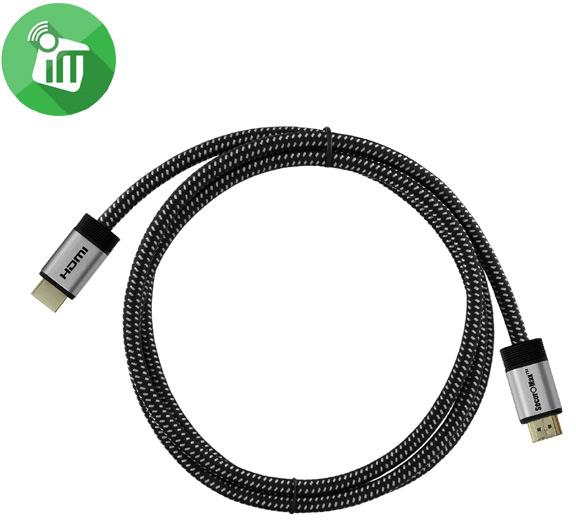 SecurOMax HDMI 2.0 High Definition 4K/60Hz Braided Cable (1.8M/6ft)