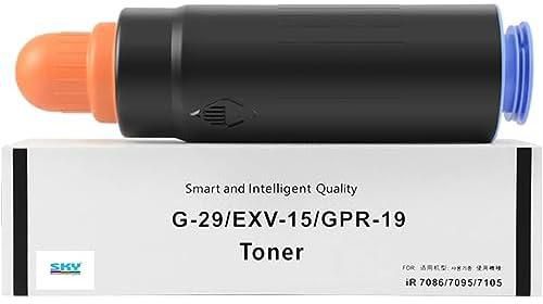 SKY Compatible GPR-19 NPG-29 C-EXV15 Toner Cartridge to use With Canon IR7086 IR7095 IR7095p IR7105