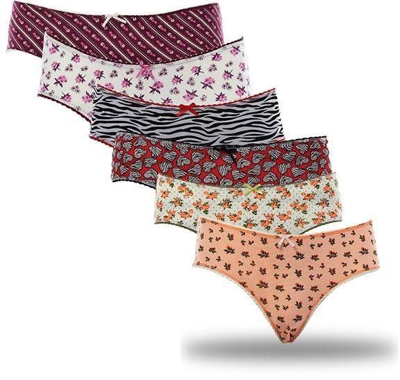 Cottonil Cottonil Bundle Of 6 Printed Underwear - Multi Color