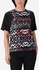 Ravin Printed T-Shirt - Contrast - Loose Fit-Multicolour