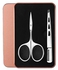 DMG Eyebrow Scissors, Nose Hair Scissors, Eyebrow Trimmer, Nose Hair Trimmer, for Men Mustache Beard, Trimming Facial Nose and Ear, Professional Durable Stainless Steel Small Scissors