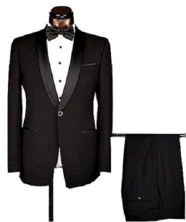 Tuxedo Suit For Men's Tuxedo Suit - Black
