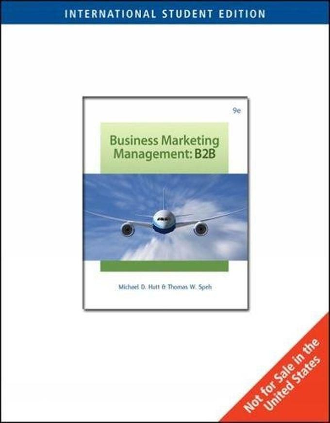 Cengage Learning Business Marketing Management ,Ed. :9