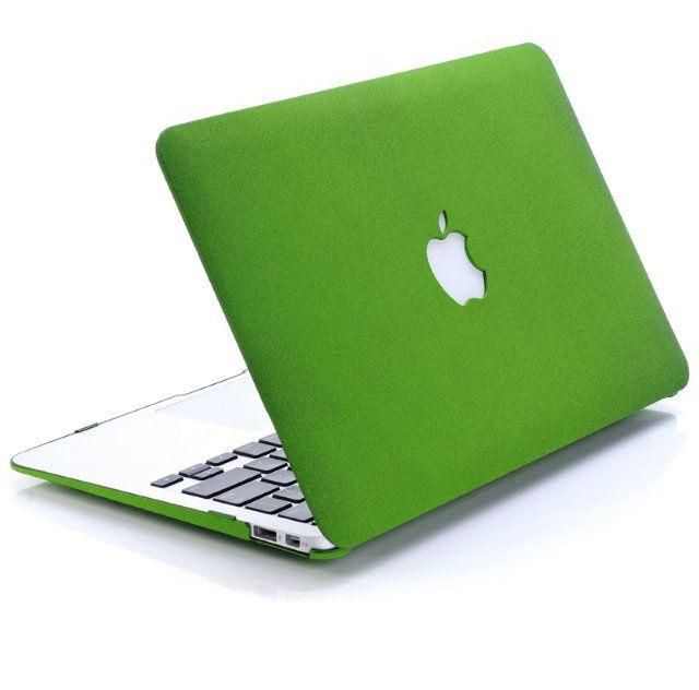 QuickSand Anti Fingerprint Material Case for MacBook Air 13 Inch [Green]