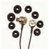 Generic Ear Metal Earphone Universal 3.5mm audio Intelligent Stereo Bass Headphone For iPhone - Gold