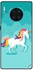 Protective Case Cover For Huawei Mate 30 Pro Unicorn Walking