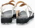 Montanes Buckled Cross Strap Sandals