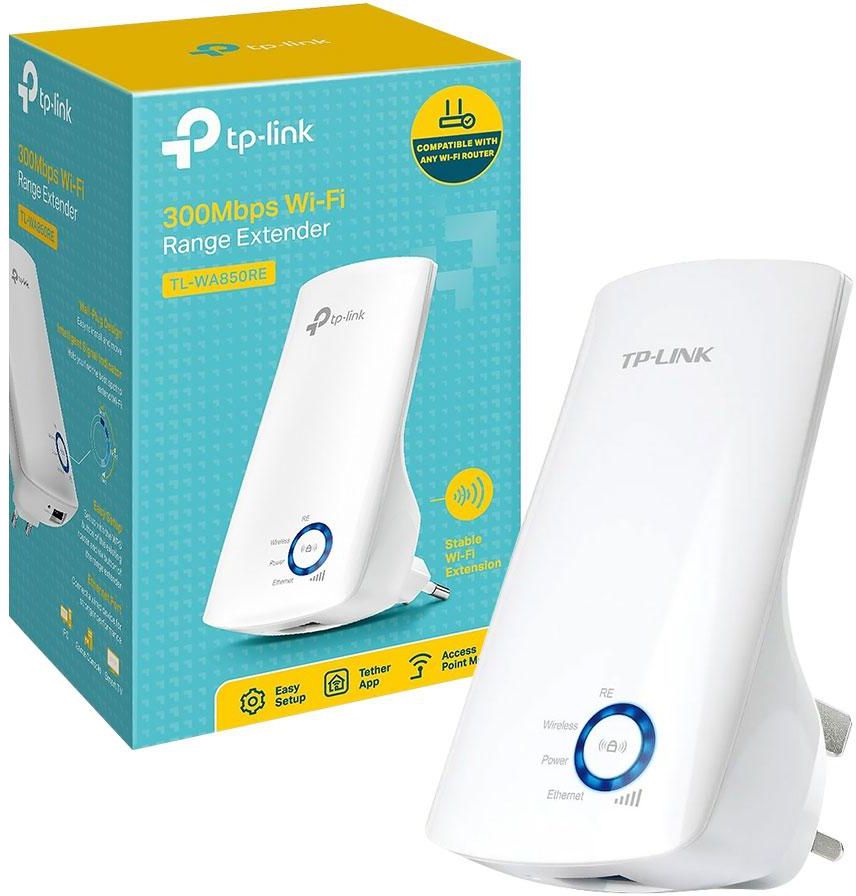 TP-LINK TL-WA850RE Wireless N300 Repeater Wifi Range Extender Booster