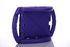 EVA Steering Handle Design Kids Shock Proof Foam Case Cover Stand for ipad mini color Purple