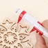 Multifunctional Gel Ink Pen Vernier Caliper Stationery Ballpoint Pen - Red/White