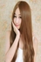 Curly Long Hair Wig Brown 70centimeter
