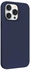 ديفيا جراب ظهر لهاتف أيفون 14 برو سيليكون مغناطيسي Nature Series (6.1) - أزرق غامق