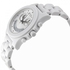 Marc by Marc Jacobs Raver Women's Silver Dial Resin Band Chronograph Watch - MBM4573