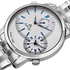 August Steiner Men's White Dial Stainless Steel Band Watch - AS8210SSBU